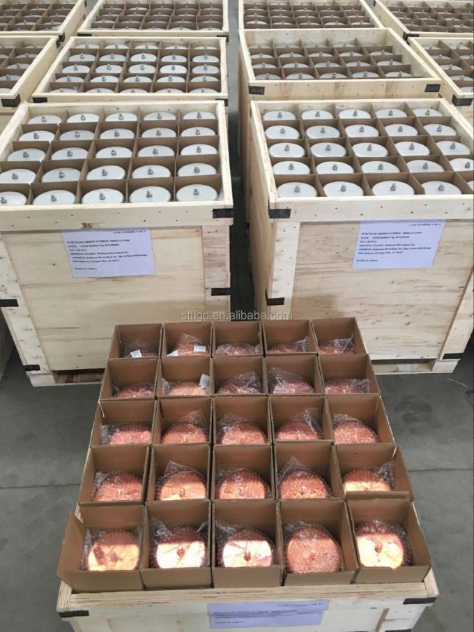 Metallduplextitan-PVDF pp. ABS Blasen-Kappen-Behälter Pint-Test 7