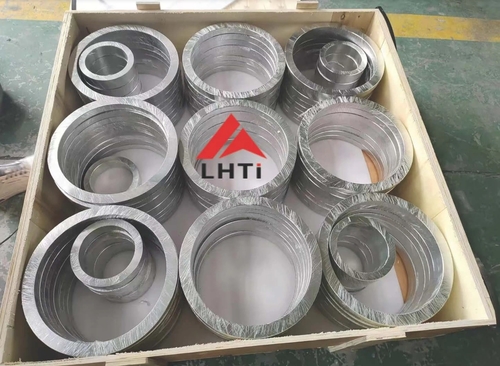 Neueste Unternehmensnachrichten über LHTI Titanringe Versand