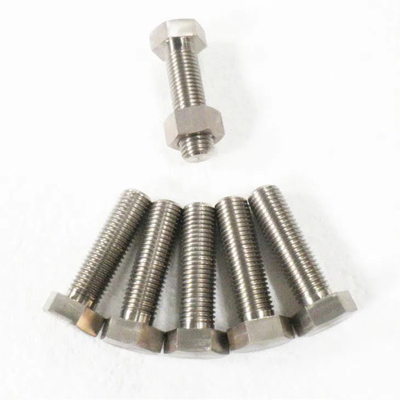 Guter Preis Titanbolzen und Nüsse DIN933 DIN934 des hexagon-Gr2 Online