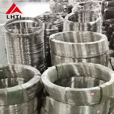 Guter Preis Titan-Spulen-Draht-hoher Reinheitsgrad ASTM B863 GR1 GR2 GR5 0.1mm 0.5mm 0.8mm Online