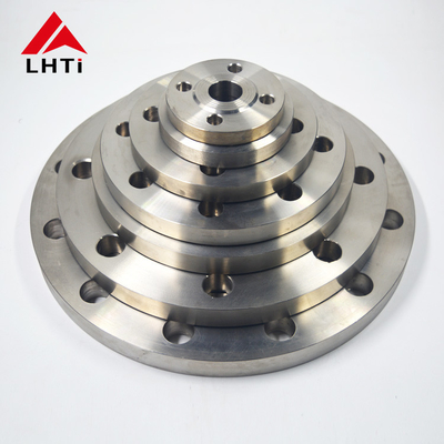 Guter Preis Konstruktion EN1092-01 RF SO Hubbed Slip On Flange Gr2 Gr5 Gr7 für die chemische Industrie Online