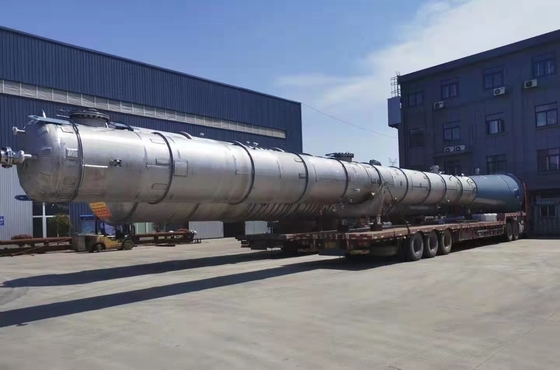 Guter Preis ASME-industrieller Titanrohr-Wärmetauscher 3.0MPa 2.5m/S Online