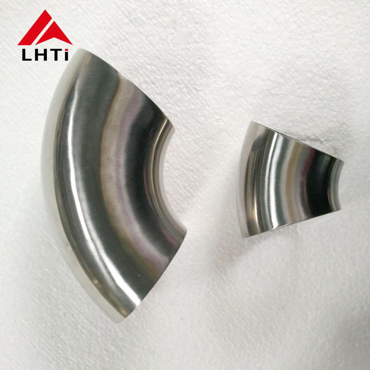 factory direct-sales Gr2 seamless/welding titanium tube elbow