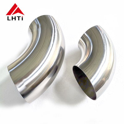 Guter Preis 99,99% Gr2 reiner Titanellbogen 45/90 Grad für Fittings-Verbindung Online