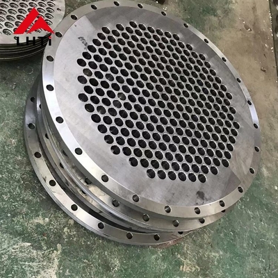 Guter Preis Gr2 SS plattiertes Titan-Tubesheet für Wärmetauscher-chemische Industrie Online