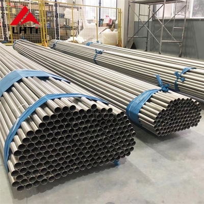 Guter Preis Nahtloses Titanrohr ASTM B338 für Wärmetauscher-Kondensator 19mm Online