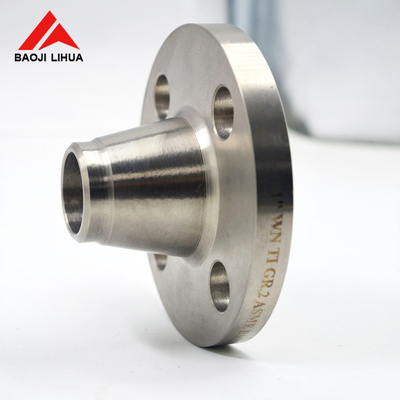 Guter Preis Chemische Industrie-Titanvorschweißflansch Gr1 Gr2 Gr5 Gr7 Gr12 ASTM B16.5 Online