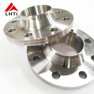 Guter Preis ASME B 16,5 Gr2 Titan-WN Rf-Rohr-Flansch für Öl-Gas-Industrie Online