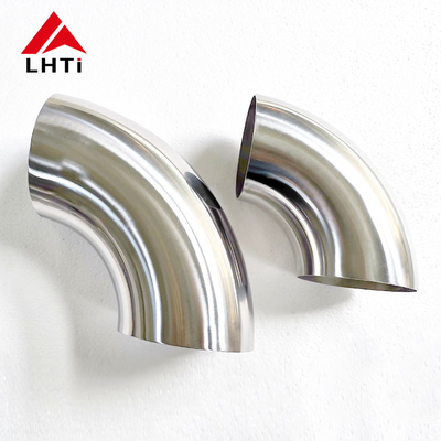 Guter Preis Seamless Gr2 Titanium Elbow / Bends mit 1,2 mm für Auspuffteile Online