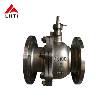 Guter Preis American Standard 2-Way Leichtgewicht Titan-Legierung Kugelventil Gr2 DN 50 Klasse 150-600 für industrielle Verwendung Online