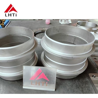 Guter Preis DIN86030 Titanium Hubbed Slip On Flanges Flat Flange RF FF Erhöhtes Gesicht Ti Gr 2 Gr5 Gr7 Online