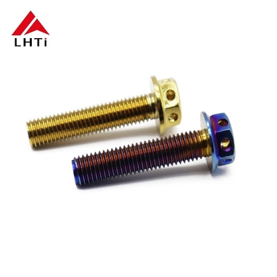 Guter Preis Titanium Hex Bolten Nüsse 1.0mm Schwung 5mm-500mm Länge Online