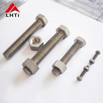 Guter Preis Korrosionsbeständigkeit Titanschleifschrauben Nüsse CNC/gefälschte 8mm Hexflansch-Steckköpfe Online