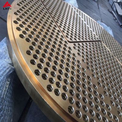 Guter Preis Titan- Ausrüstung Titan-Tubesheet ASME B265 für Wärmetauscher Online