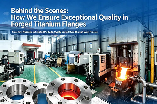 Jüngste Firmenblogs über Behind the Scenes at Lihua titanium: How We Ensure the Exceptional Quality of Forged Titanium Flanges