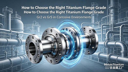 Jüngste Firmenblogs über How to Choose the Right Titanium Flange Grade: Gr2 vs. Gr5 in Corrosive Environments