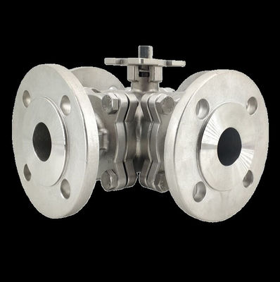 Guter Preis Dauerhafte manuelle Vierwege-Titan-Kugelventile Gr1 und Gr2 8 Zoll Klasse 150 DN 15-250 für die Wasserversorgung Online