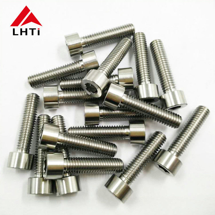 Vis à Tête Hexagonale Creuse En Titane GR2 DIN912 - Tailles M3 M4 M5 M6 M8 | Pour Bricolage Et Mécanique