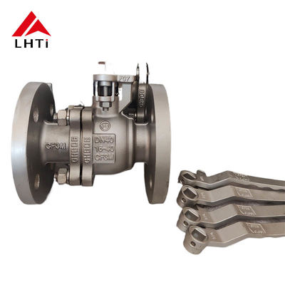 Guter Preis ASME Gr5 Gr7 Titan-Zweiweg-Kugelventil Online